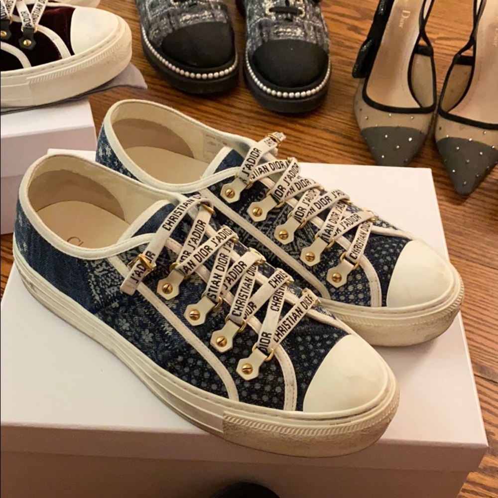 Dior sneakers denim